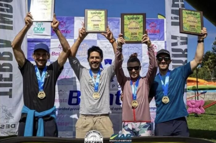 El juninense Facundo "El Gato" Herrera brilla en la conquista sudamericana: Team Outdoor gana la Vulcania Adventure Race y clasifica al Mundial de Francia