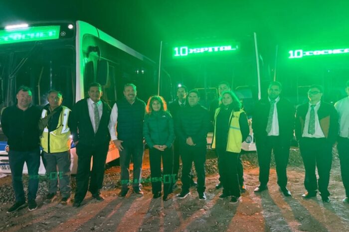 Neuquén suma transporte público al Distrito 7: comenzó a funcionar la línea 10 del COLE
