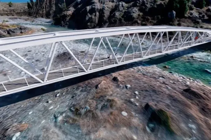 Región de los Lagos del Sur: Provincia adjudicó la construcción de la pasarela en Cuyín Manzano