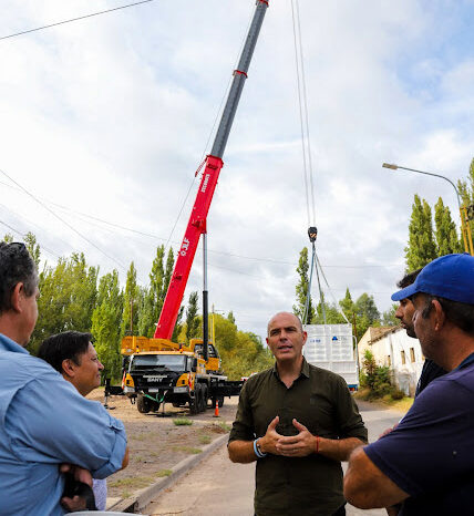 Cimolai anticipó que el municipio irá por un nuevo tanque de agua para la ciudad