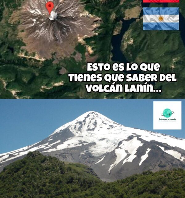 Volcán Lanín: el gigante sagrado de los Andes que une a Chile y Argentina