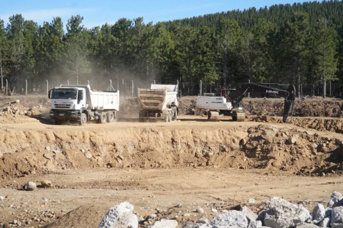 Trabajos en el Centro Ambiental "María Rosa Teti"