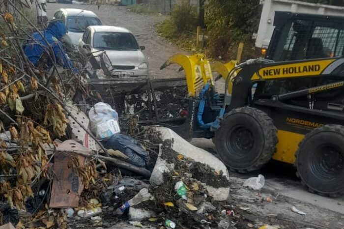 Operativo de limpieza en barrios: el Municipio intensifica tareas en microbasurales del 4 al 8 de mayo