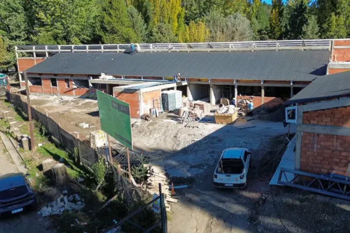 Barrio Chacra 4: Un nuevo edificio escolar de San Martín de los Andes registra un avance del 40 por ciento