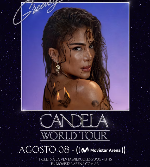 Greeicy regresa a la Argentina: la estrella colombiana anunció un show en el Movistar Arena