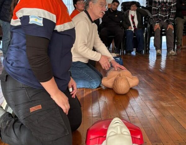Junín de los Andes capacita a su personal municipal en Primeros Socorros Básicos y RCP