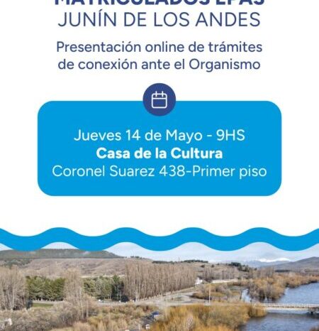 Capacitación gratuita para matriculados de EPAS en Junín de los Andes: nueva modalidad de trámites online