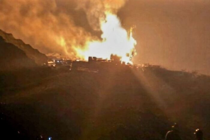Explotó camión cisterna de TSB: habría, al menos, una víctima mortal y un herido grave