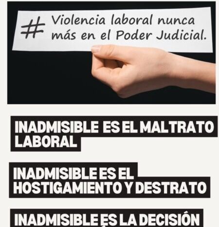 SEJuN denuncia gravedad institucional y repudia el rechazo al jury contra la jueza Di Prinzio