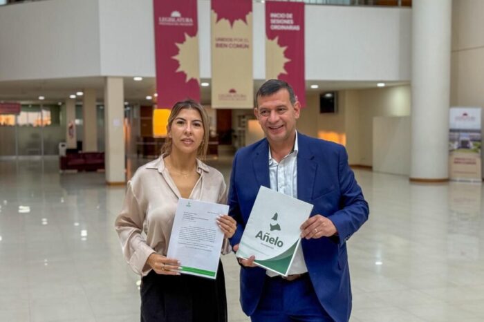 Un paso histórico: el intendente Fernando Banderet presentó el proyecto de ley para que Añelo sea Municipio de Primera