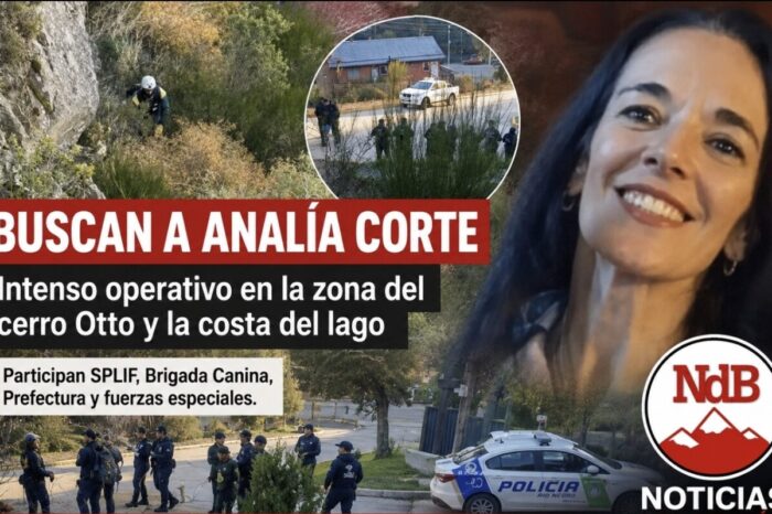 Intensifican la búsqueda de Analía Corte en Bariloche: trabajan SPLIF, brigadas especiales y Prefectura