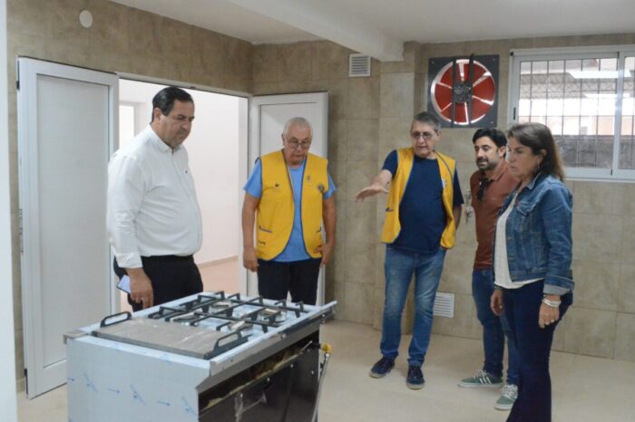 La Municipalidad y el Club de Leones ultiman detalles de la futura Cocina Comunitaria