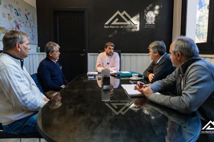 Camuzzi le informó al intendente Saloniti que ya está operativa la nueva planta repotenciadora del Gasoducto Cordillerano