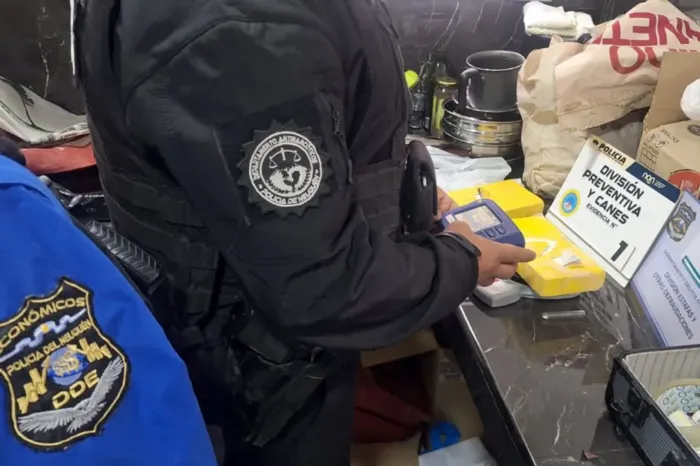 La estafa a una jubilada terminó con el secuestro de más de 2 kilos de cocaína