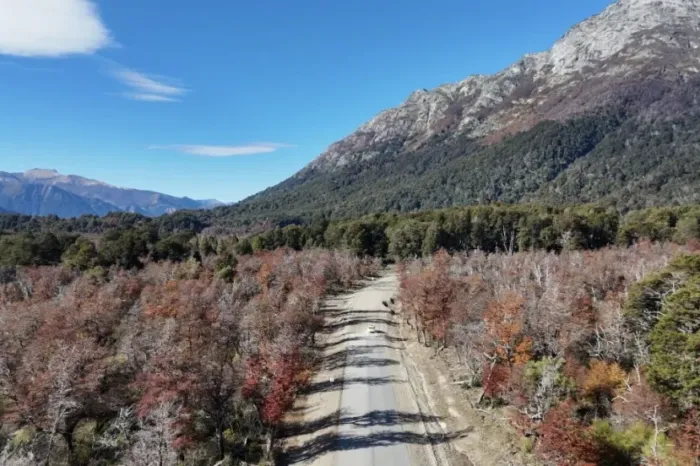Más del 54% de la obra ejecutada en la Ruta Provincial 65 hacia Villa Traful