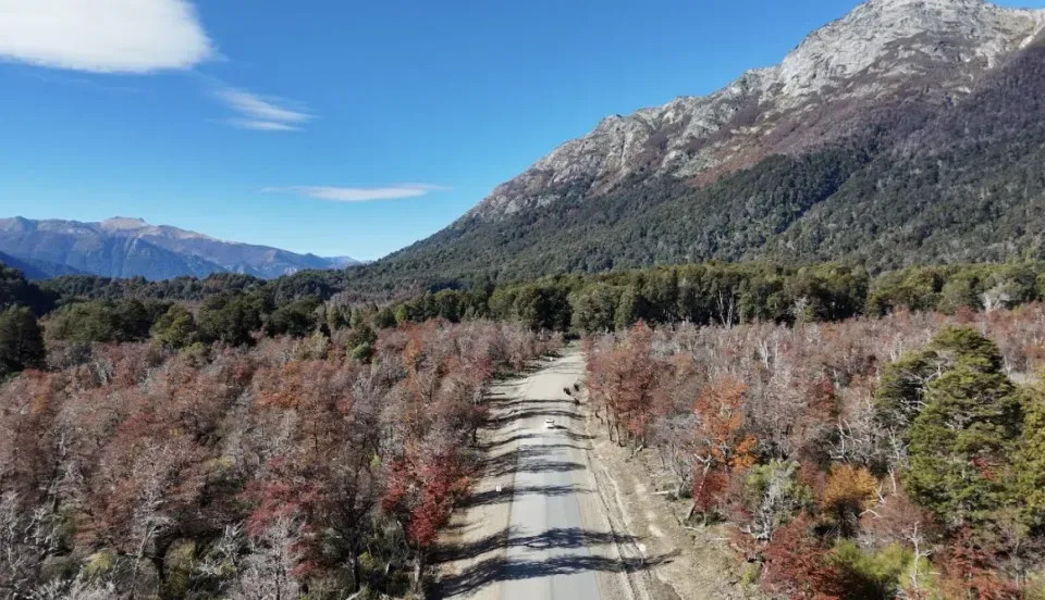Más del 54% de la obra ejecutada en la Ruta Provincial 65 hacia Villa Traful