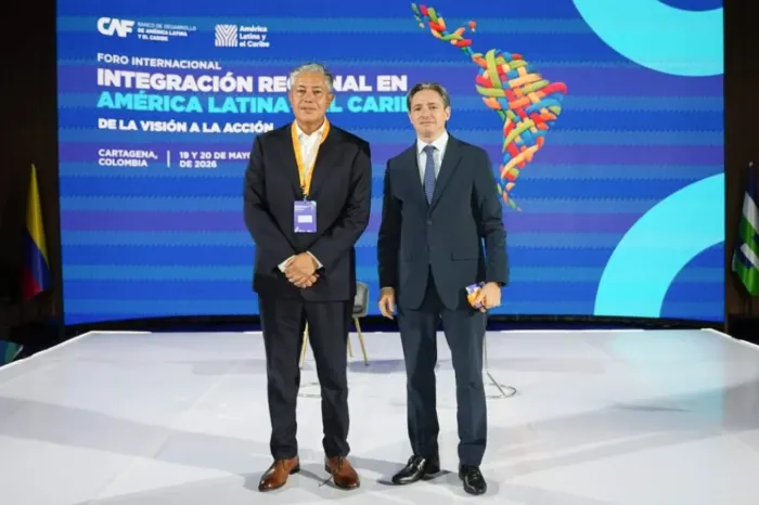 Figueroa y el vicepresidente de CAF analizaron los desafíos del modelo neuquino