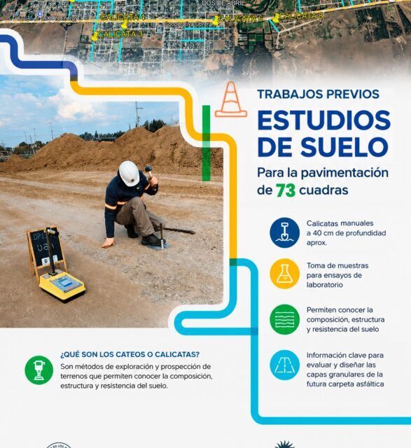 Continúa la obra histórica: Inician estudios previos para pavimentar 73 cuadras en Junín de los Andes