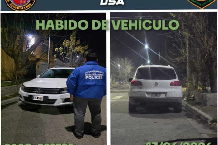Último Momento: recuperaron el último vehículo y esclarecieron el millonario robo en una concesionaria de Neuquén
