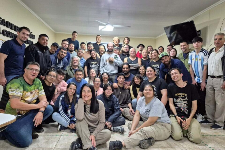 Exitosa convocatoria en el primer curso-taller “Serpientes de Argentina” realizado en Reconquista