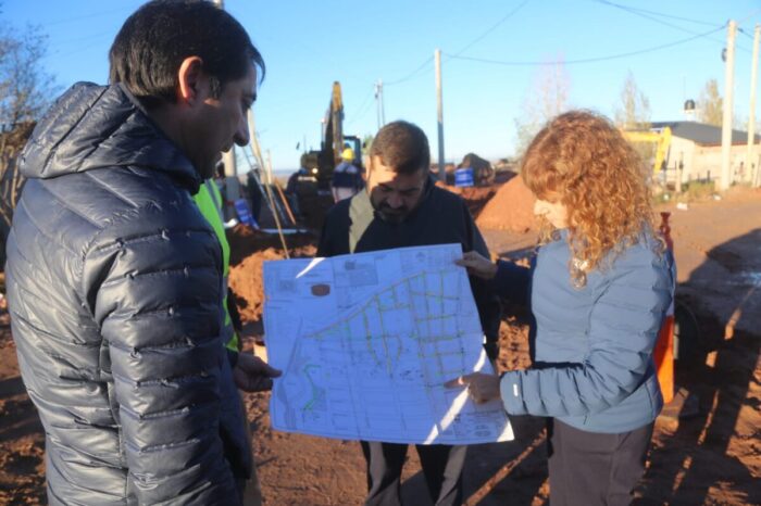 La obra de cloacas de Peumayen se terminó en tiempo récord y 347 familias en poco tiempo podrán conectarse al servicio