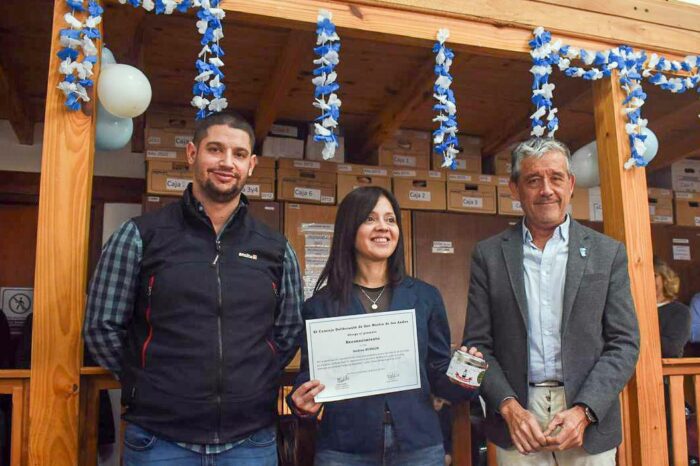 El Municipio acompañó el reconocimiento a la emprendedora Andrea Burgos en el Concejo Deliberante