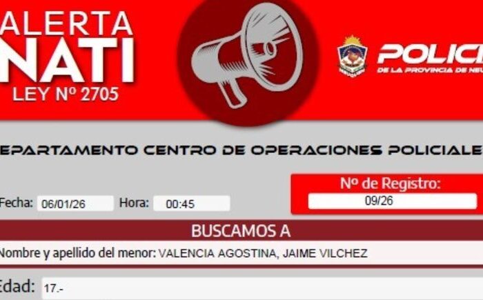 "Alerta Nati": el legado de Natalia Ciccioli que activa búsquedas inmediatas en Neuquén