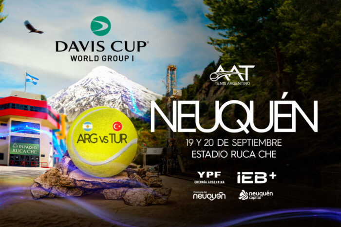 La Copa Davis llega por primera vez a Neuquén para una serie histórica