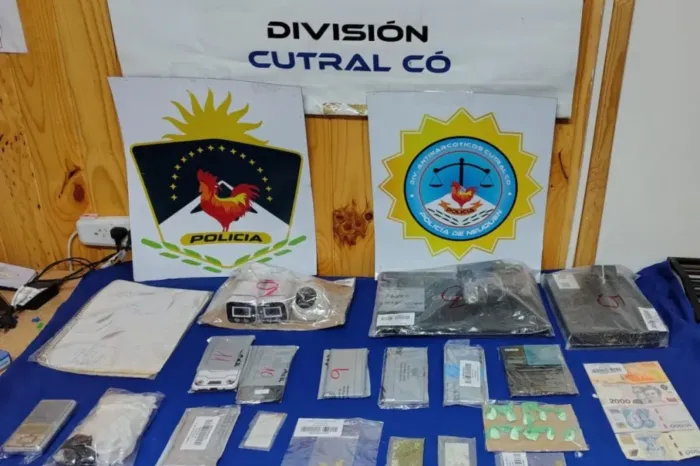 Desbarataron bocas de expendio de drogas en Cutral Co