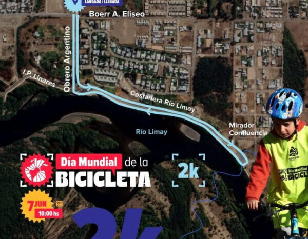 Neuquén celebra el Día Mundial de la Bicicleta con una gran rodada familiar