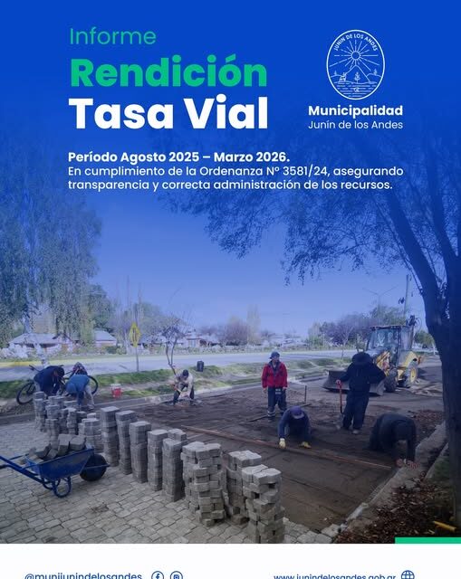 El Intendente Luis Madueño presentó la rendicion de la Tasa Vial Municipal: Transparencia que se ve en obras y servicios