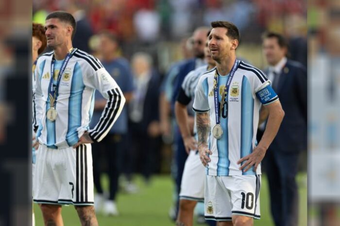 La Selección argentina regresa al país, pero sin Messi