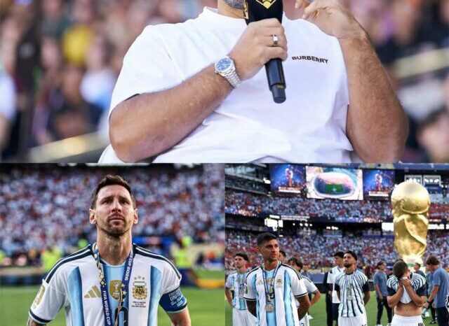 Agüero rompe el silencio y enciende la polémica: “Nunca vi un vestuario de Argentina así… algo no cerraba en la final ante España”
