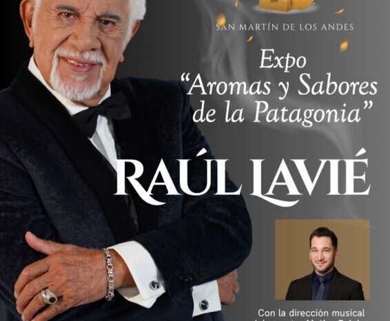 Raúl Lavié será la figura central de "Aromas y Sabores de la Patagonia", la gala solidaria por los 20 años de Puentes de Luz