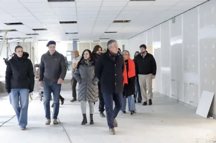 Nueva infraestructura: Figueroa recorrió cuatro importantes obras educativas en San Martín de los Andes