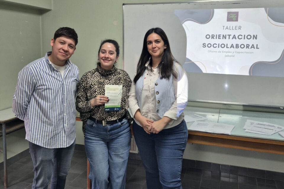 Gran convocatoria! Arrancó con todo el Taller de Orientación Sociolaboral en Centenario