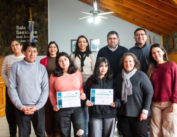 Estudiantes del CPEM N° 7 realizaron sus pasantías en el Concejo Deliberante de Junín de los Andes