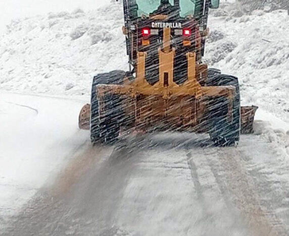 Junín refuerza los trabajos de mantenimiento ante las lluvias y nevadas