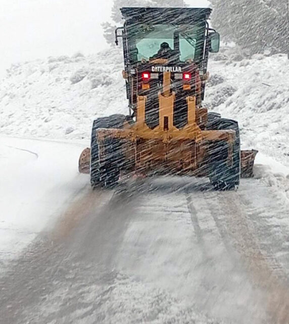 Junín refuerza los trabajos de mantenimiento ante las lluvias y nevadas