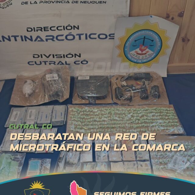 Desbaratan una red de microtráfico el la comarca