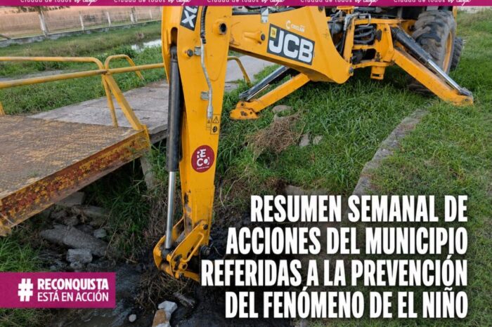 Reconquista refuerza las tareas preventivas ante posibles lluvias intensas por El Niño (VIDEO)
