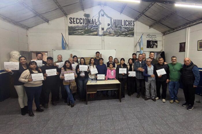 El MPN de Junín de los Andes presentó a sus nuevas autoridades: "la militancia no desaparece" (video)