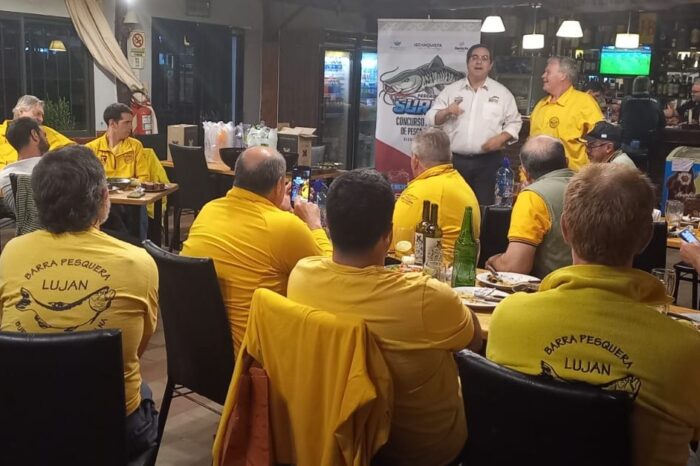 Vallejos presentó "El Concurso Argentino de Pesca del Surubí"  en la localidad de Luján, provincia de Buenos Aires