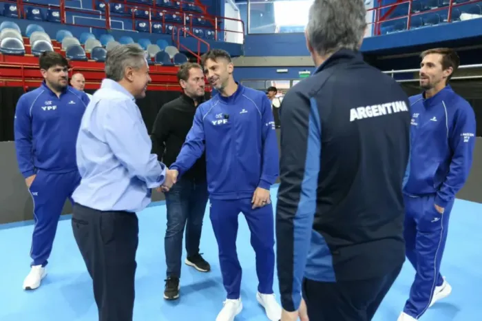 Tenis internacional: El Ruca Che ya está listo para disfrutar de la Copa Davis