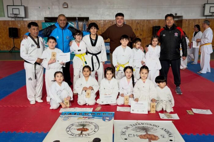 Aluminé volvió a vibrar: después de 14 años, el Taekwondo reunió a familias enteras