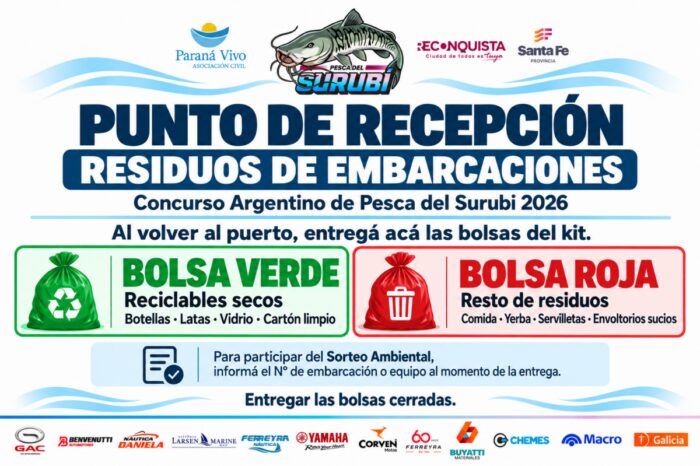 Nada se tira al Paraná: la iniciativa del Surubí que premia con una moto a los pescadores que cuidan el río