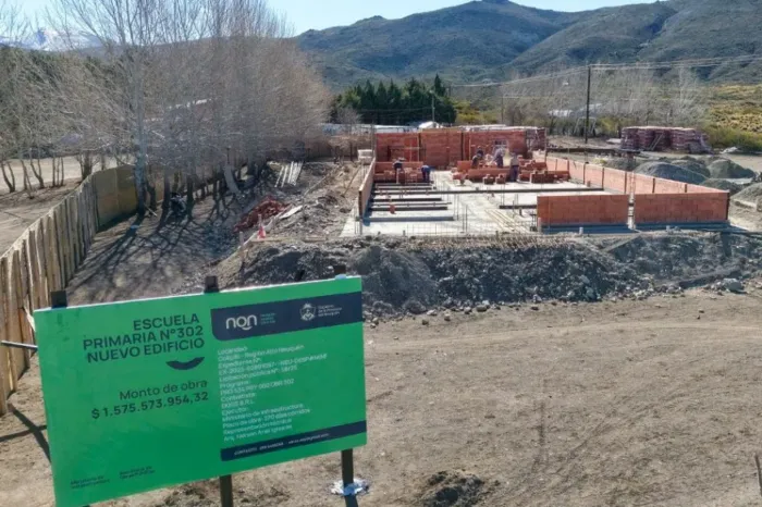 Infraestructura educativa: La nueva Escuela Primaria 302 de Colipilli permitirá dejar atrás más de 30 años en trailers